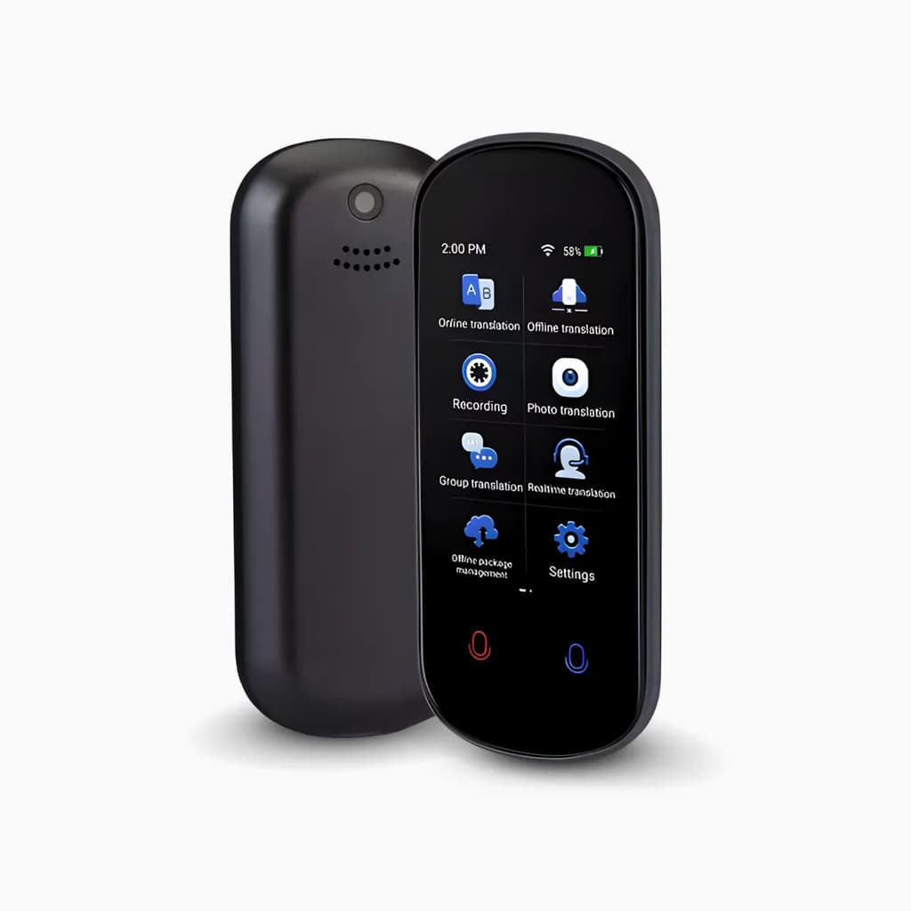 Dispositivo Tradutor de Idiomas Online e Offline Portátil Envio Imediato