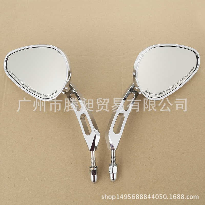 Espelho Retrovisor Galvanizado Modificado Sportster XL883 XL1200