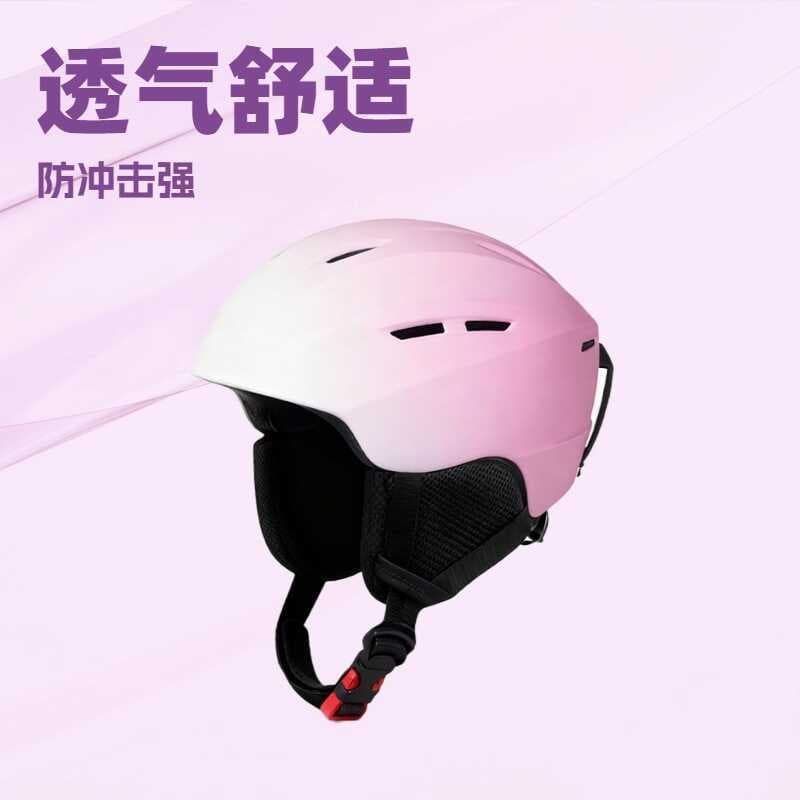 Capacete de esqui à prova de vento proteção de ouvido quente adulto das mulheres dos homens única placa dupla esqui cicl