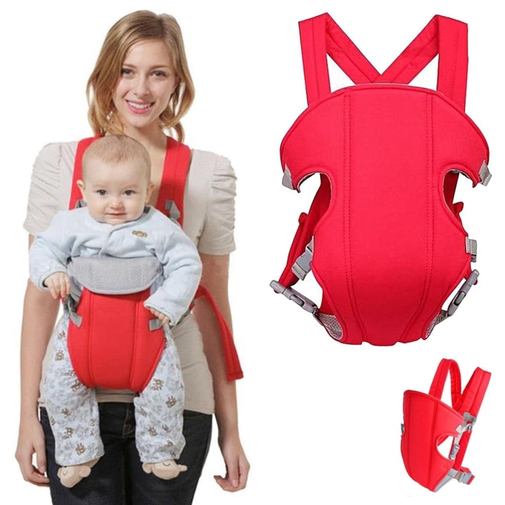 Canguru para Bebê 3 em 1 - Tecido Anti Transpirante e Suporte de 3,5 Kg a 9 Kg