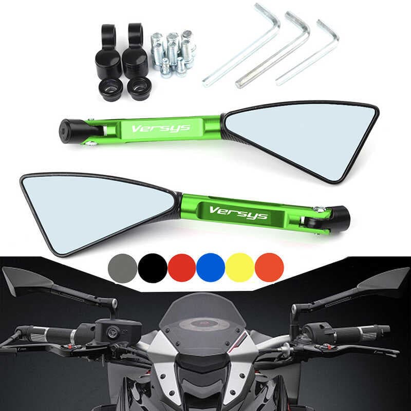 Adequado para Kawasaki Z650 Z900 Z1000SX VERSYS650 espelho retrovisor espelho refletor
