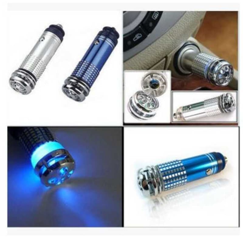 Barra de oxigênio para carro genuíno, raio azul, formaldeído, íon negativo, purificador de ar, suprimentos de uso duplo 