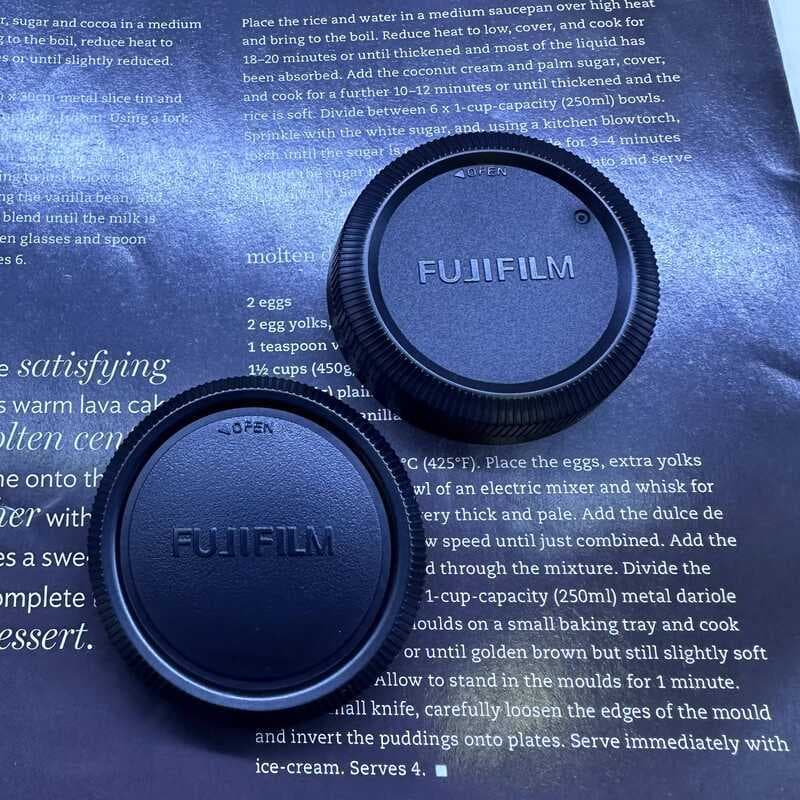 Adequado para fuji Micro único XT50 XT4 XT5 tampa do corpo lente tampa traseira fuji x série x tampa da lente de montage