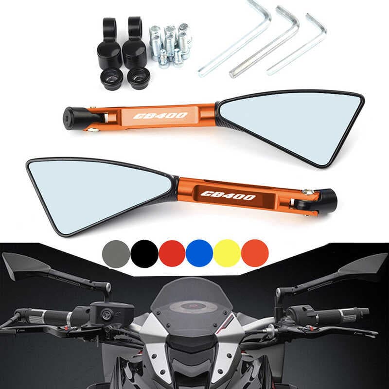 Motocicleta CB400 Little Monkey Bumblebee CB600 CB919 Espelho retrovisor modificado