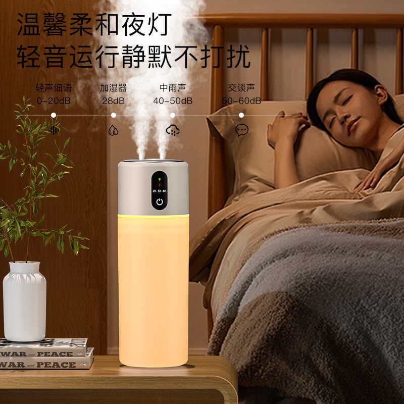 Spray hidratante para carro, sem água, desligamento automático, escritório, quarto, purificador de ar doméstico