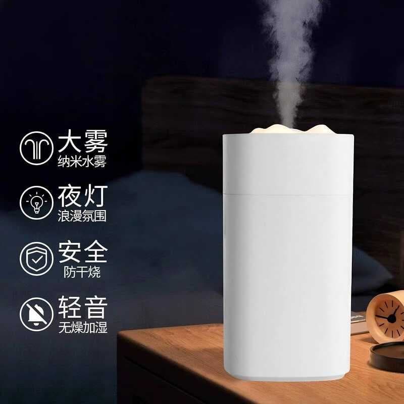 Cor aleatória ar pequeno portátil USB Mini carro doméstico estático