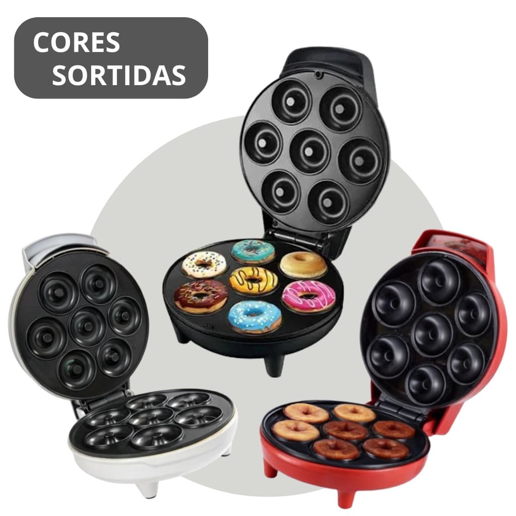 Máquina de Donuts Fábrica de Mini Rosquinha 127v