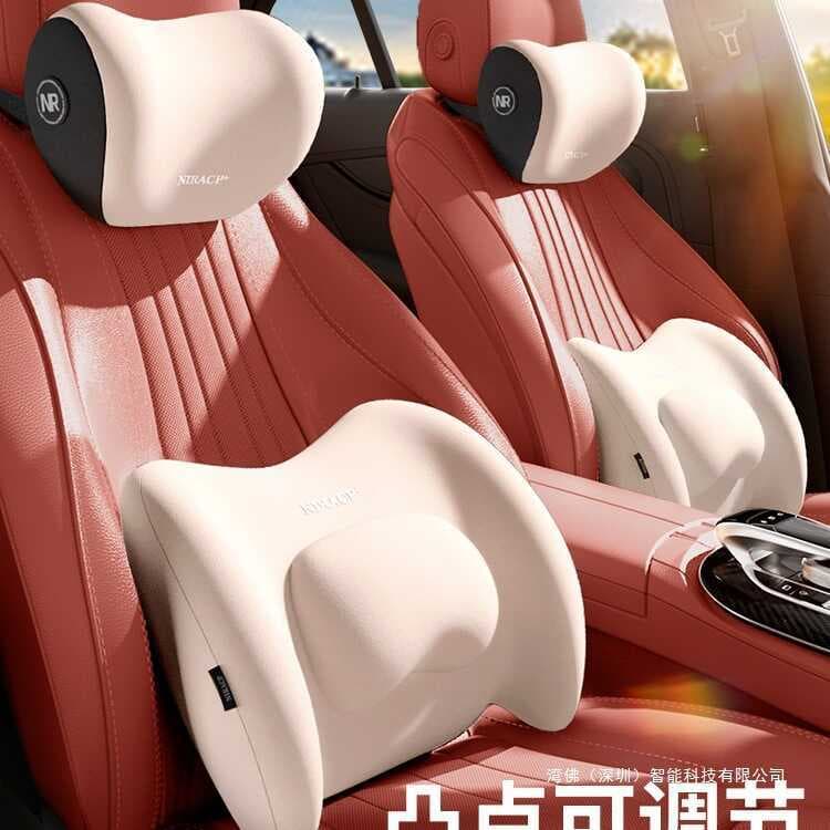 Encosto de cabeça do carro travesseiro lombar travesseiro lombar pescoço travesseiro almofada do carro motorista princip