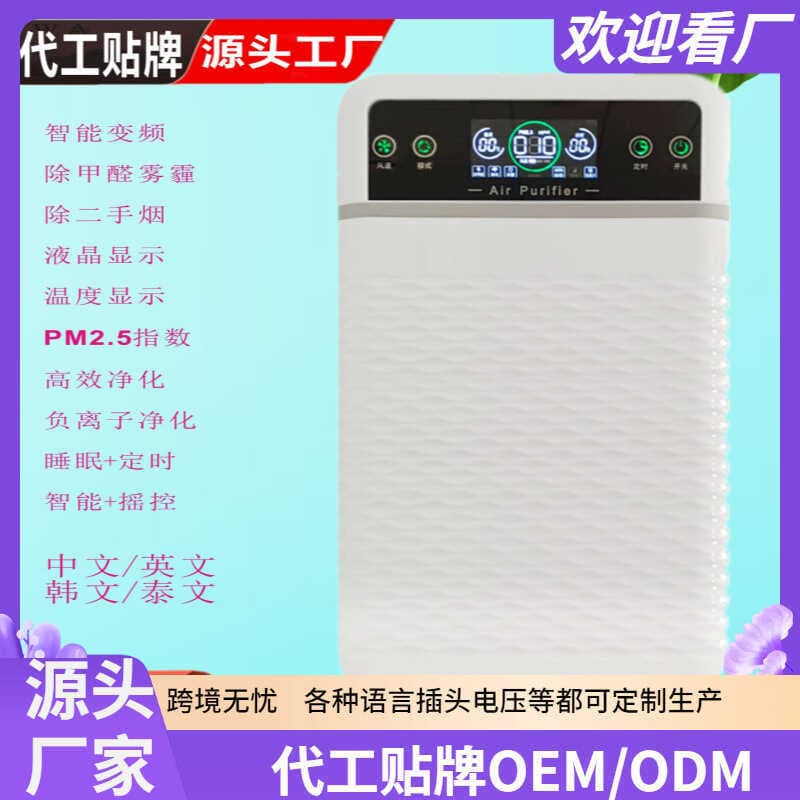 Purificador de ar de íon negativo, evento doméstico, pino de reunião, salão de beleza, presente de Tuoguest, purificador