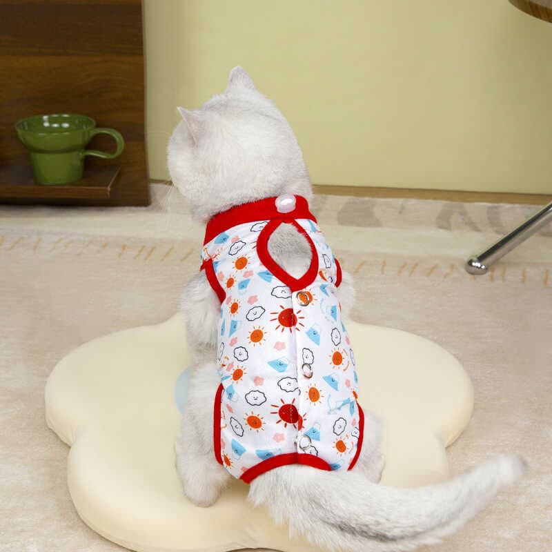 Roupas cirúrgicas para gatos Roupas femininas de esterilização para gatos Roupas de desmame Roupas pós-operatórias Anti-