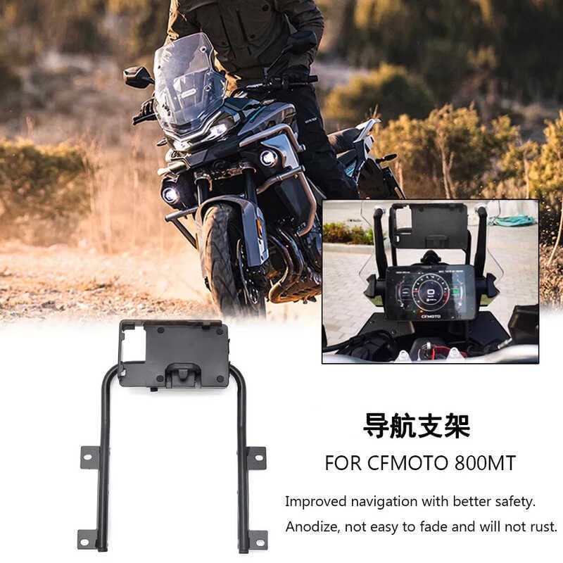 Adequado para Chunfeng CFMOTO 800MT G suporte de montagem do telefone móvel suporte navegação USB Kit carregamento sem f