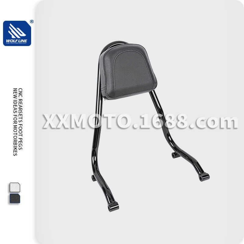 Adequado para bicicletas BMW R18 20-22 motocicleta modificado encosto traseiro prateleira bagageiro asa traseira rack
