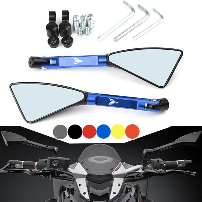 Adequado para Yamaha MT01 MT03 MT07 MT09 MT15 MT10 refletor de espelho retrovisor modificado