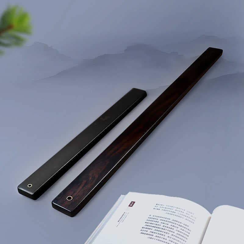 Régua de anel de sândalo roxo, chicote doméstico, professor dedicado, escola primária, estudantes, régua de ensino de le