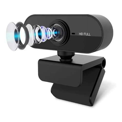 Câmera Hd Webcam com Microfone para computador