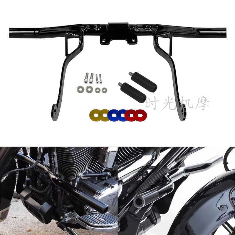 Adequado para acessórios da motocicleta Harley deslizando barra plana Avenue estrada luz dupla estrada rei DS barra de p