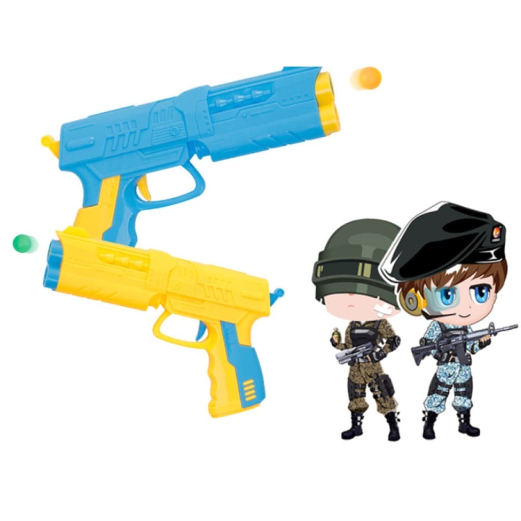 Brinquedo Infantil Lança Dardos de Espuma e Bolinhas