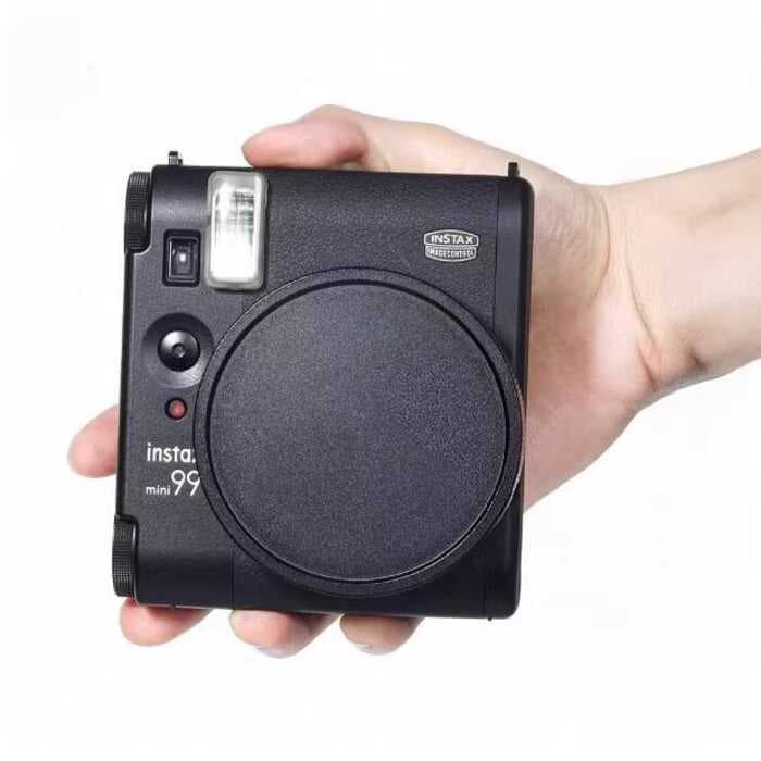 Tampa de lente Polaroid adequada para Fuji instax mini evo/90/99/41 tampa de lente de Metal para câmera