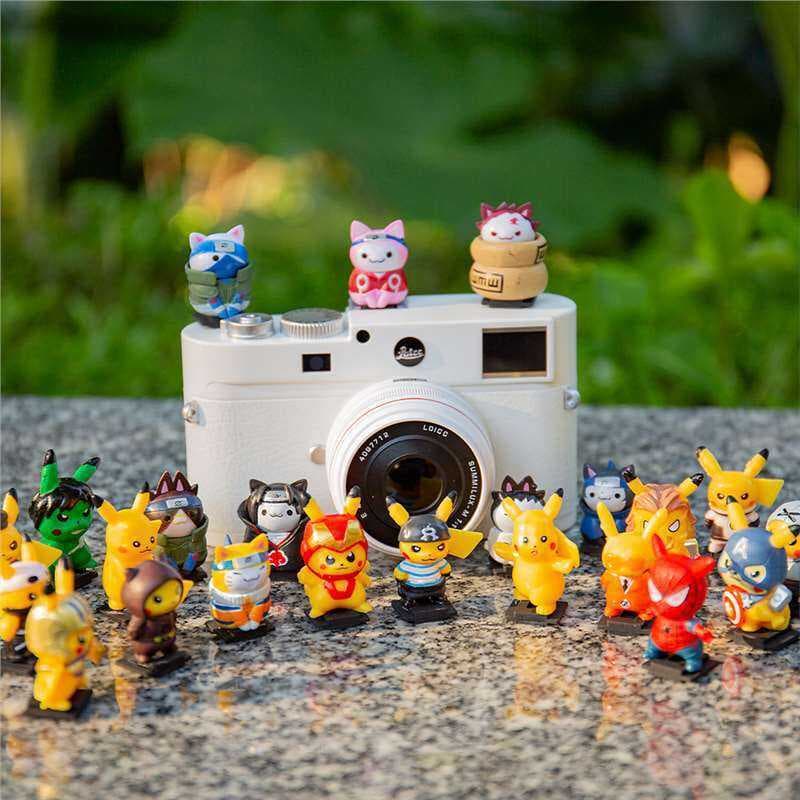 JN criativo dos desenhos animados adequado para câmera Fuji xs20 Sony a7m4 Canon r50 Nikon z30zfc sapata transporte