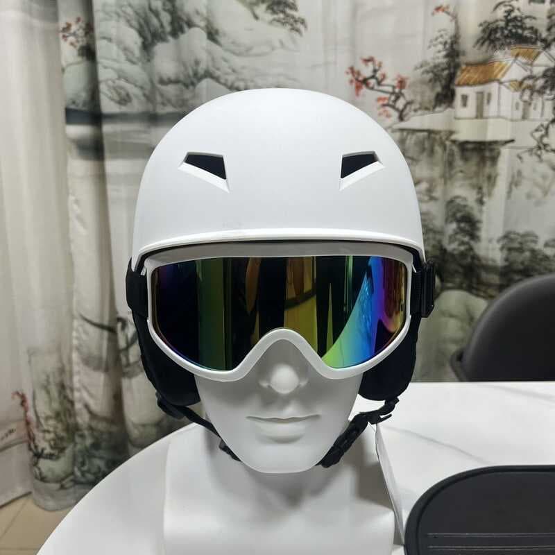 Capacete de esqui para crianças ao ar livre, grau profissional, homens, mulheres, adultos, esqui, skate, inverno, Anti-C