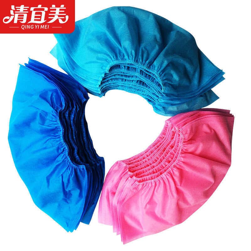 3g descartável engrossado tecido não tecido resistente ao desgaste capa de sapato respirável Anti @-