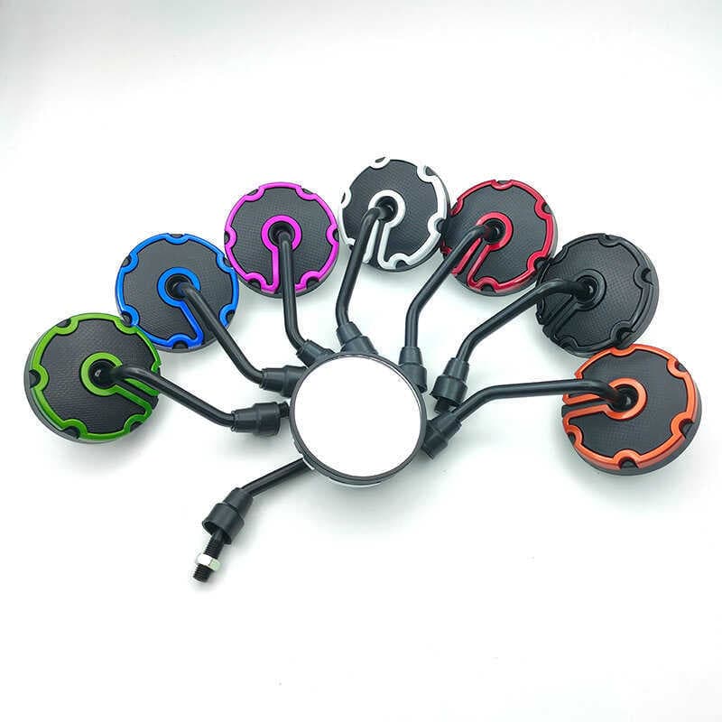 Espelho retrovisor da motocicleta veículo elétrico espelho retrovisor da bicicleta modificado refletor espelho retroviso