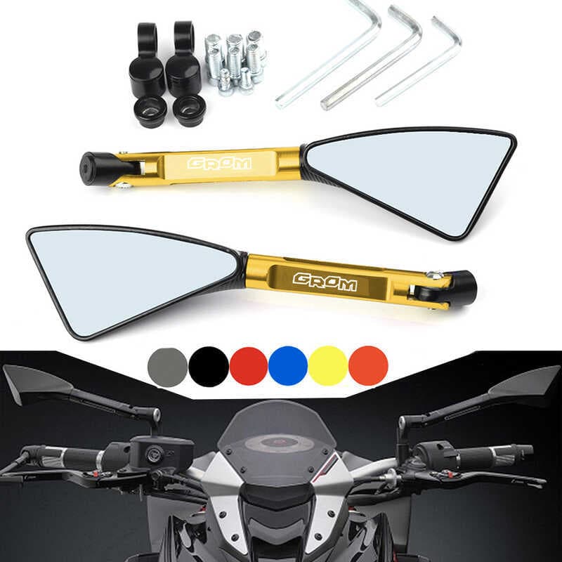 Adequado para Honda CB150R CB300R GROM MSX125 MSX 125 refletor de espelho retrovisor modificado