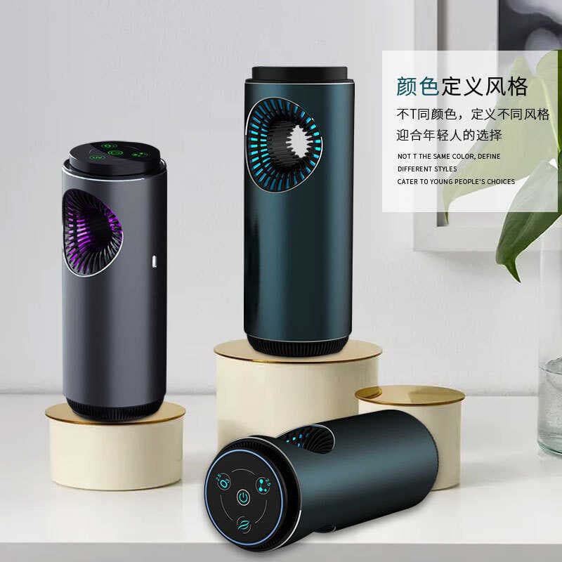 Purificador de íons negativos para carro, novo carro, esterilização de ozônio, remoção de formaldeído, purificação de ío