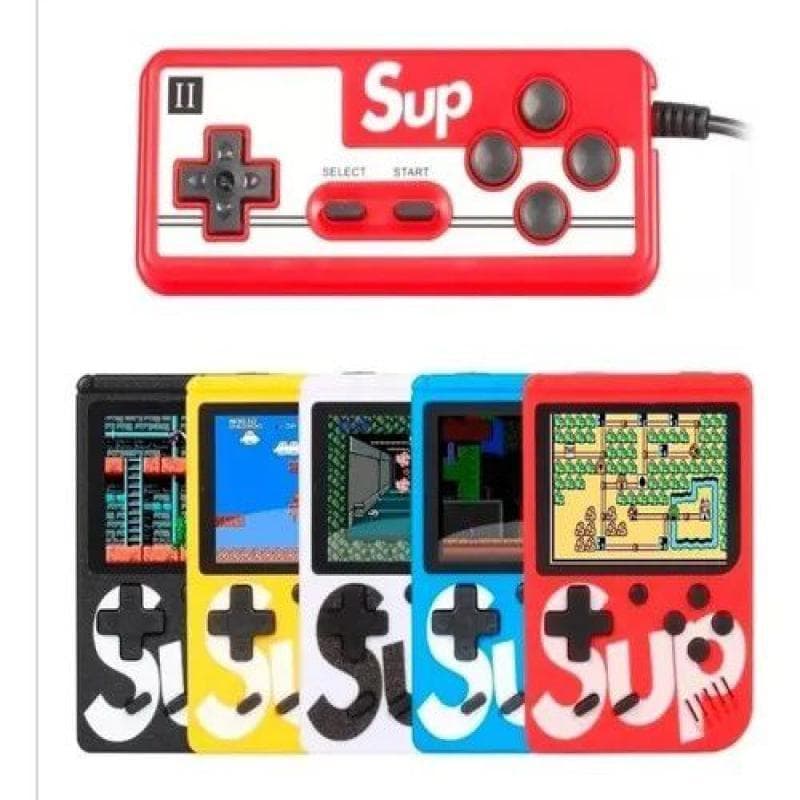 Mini Vídeo Game Portátil 400 Jogos Retro Com Controle 8 Bit