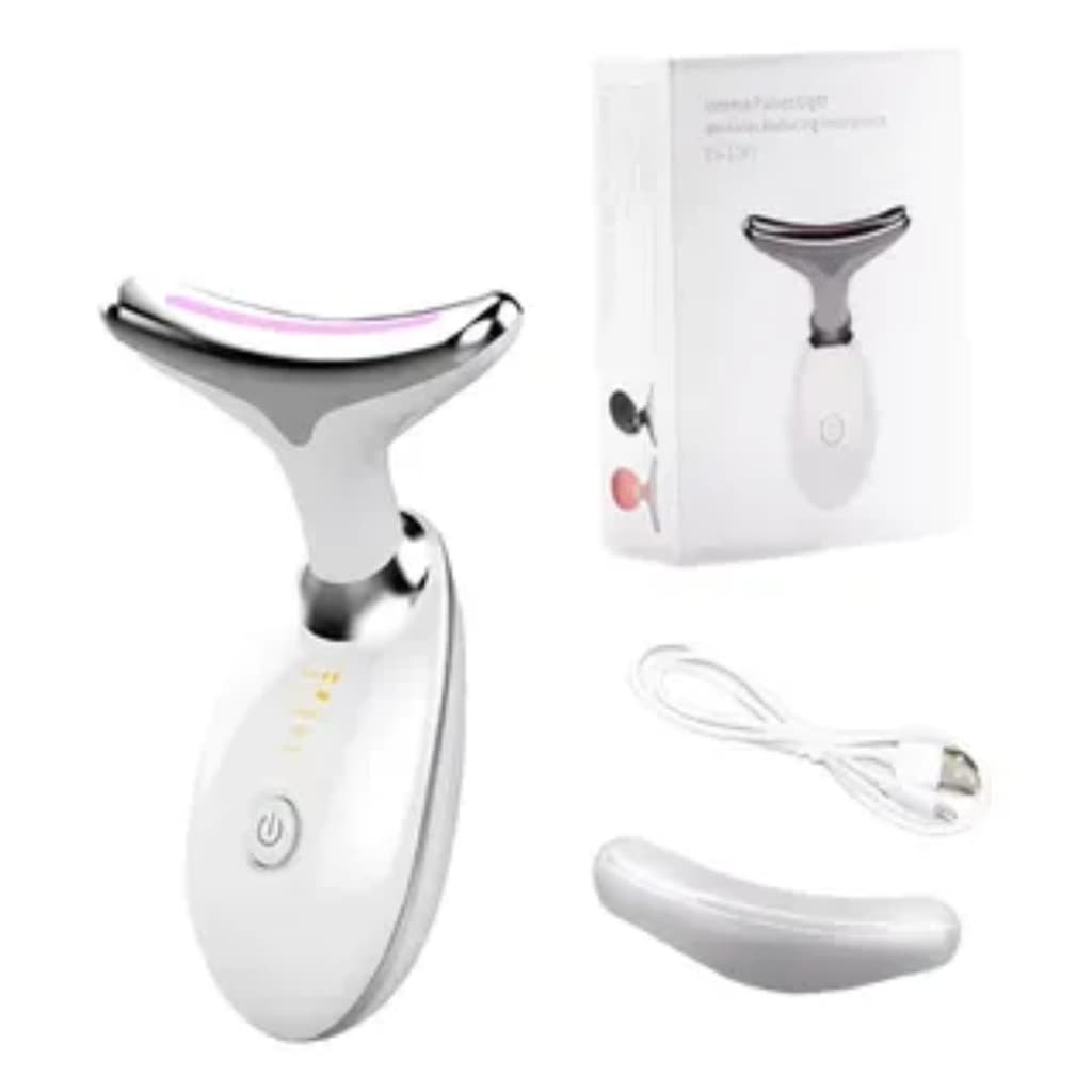 Massageador Facial 7 Modos Portátil, Recarregável