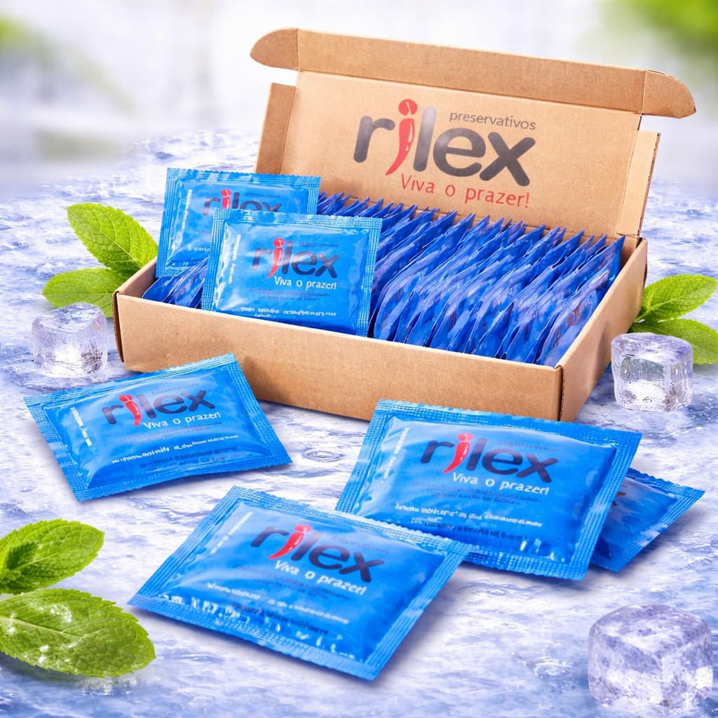 PRESERVATIVO MASCULINO 52MM LUBRIFICADO - RILEX