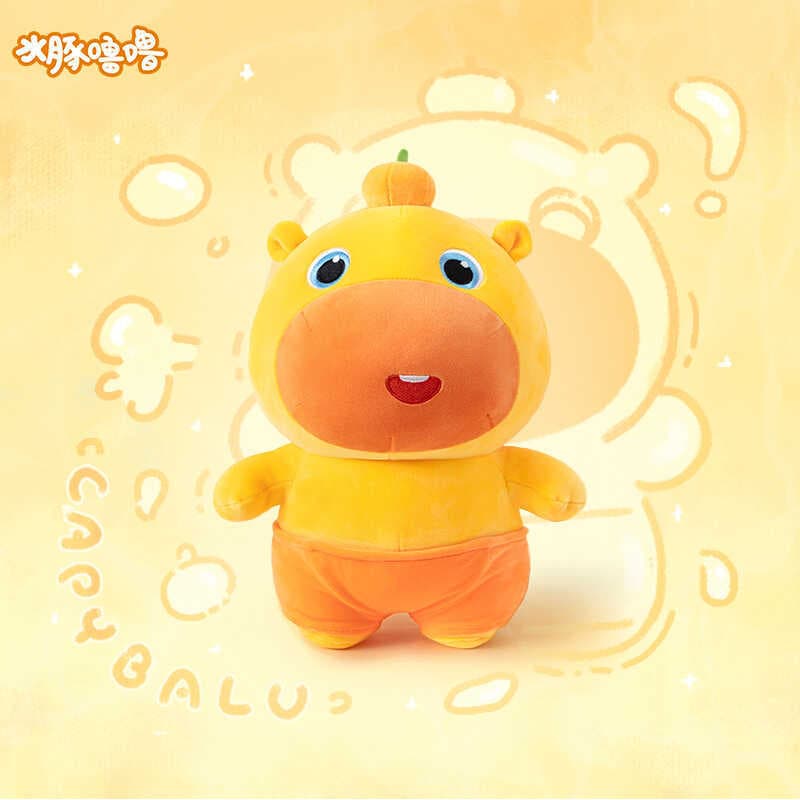 Amor Co-marca genuína capivara Lulu brinquedo de pelúcia tamanho grande reconfortante boneca dormir presente de aniversá