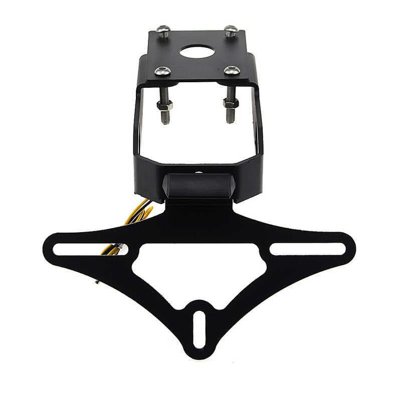 Adequado para Kawasaki Z650 2017-2019 modificado dedicado suporte da placa de licença traseira suporte da placa de licen