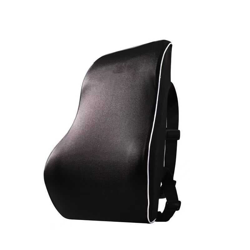 Travesseiro lombar de apoio para cintura de escritório, travesseiro de encosto de dupla utilização para carro, almofada 