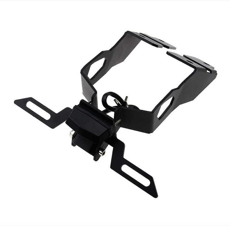 Adequado para Suzuki GSXR125/150 19-24 modificado quadro da placa de licença traseira quadro da placa de licença quadro 