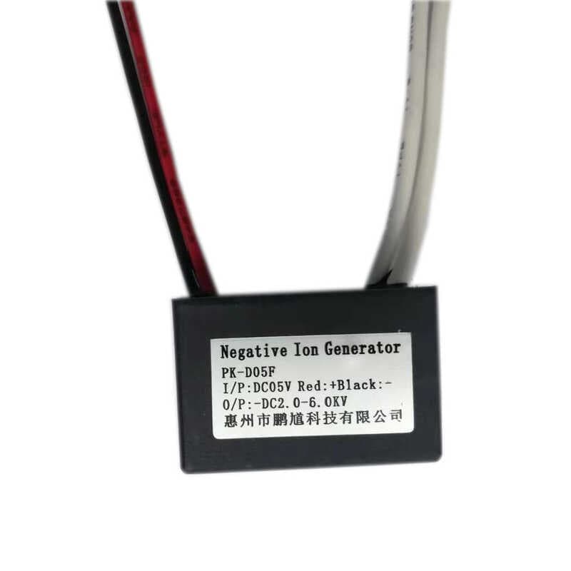 Gerador de íons negativos 5V gerador de íons negativos pequenas partículas remoção de fumaça remoção de poeira formaldeí