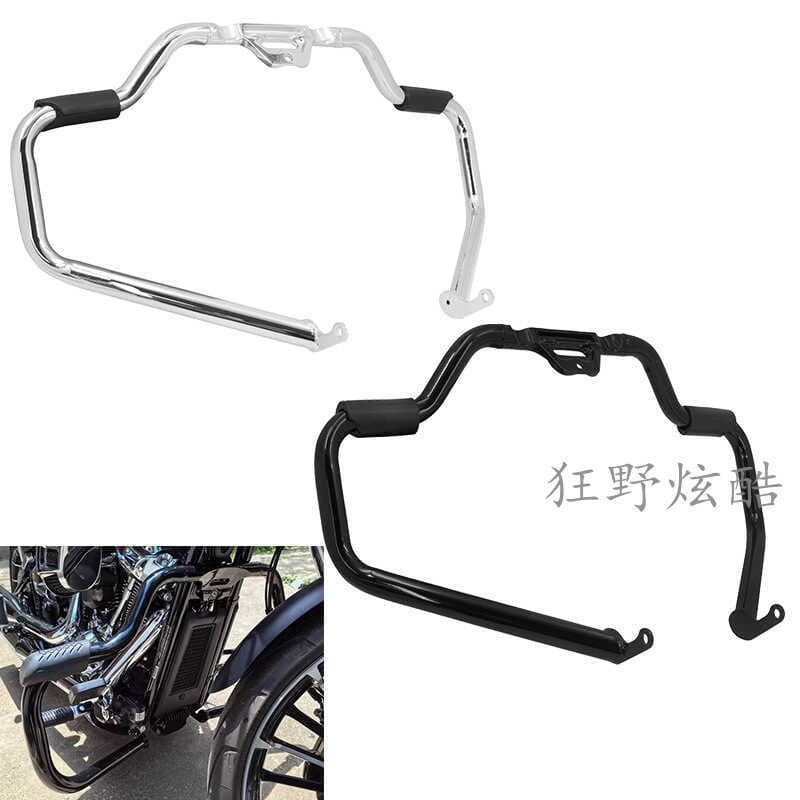 Harley 18-25 Fat Boy Soft Tail Breaker Luway Heir Street Hegemonia Barra de proteção Da Compra-choque Diairo mo
