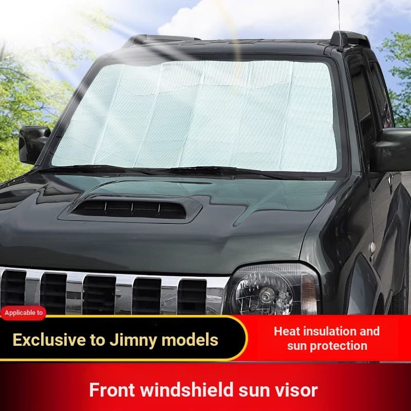 Suzuki Jimny pára-brisa dianteiro protetor solar janela viseira de vidro isolamento térmico protetor solar produtos modi