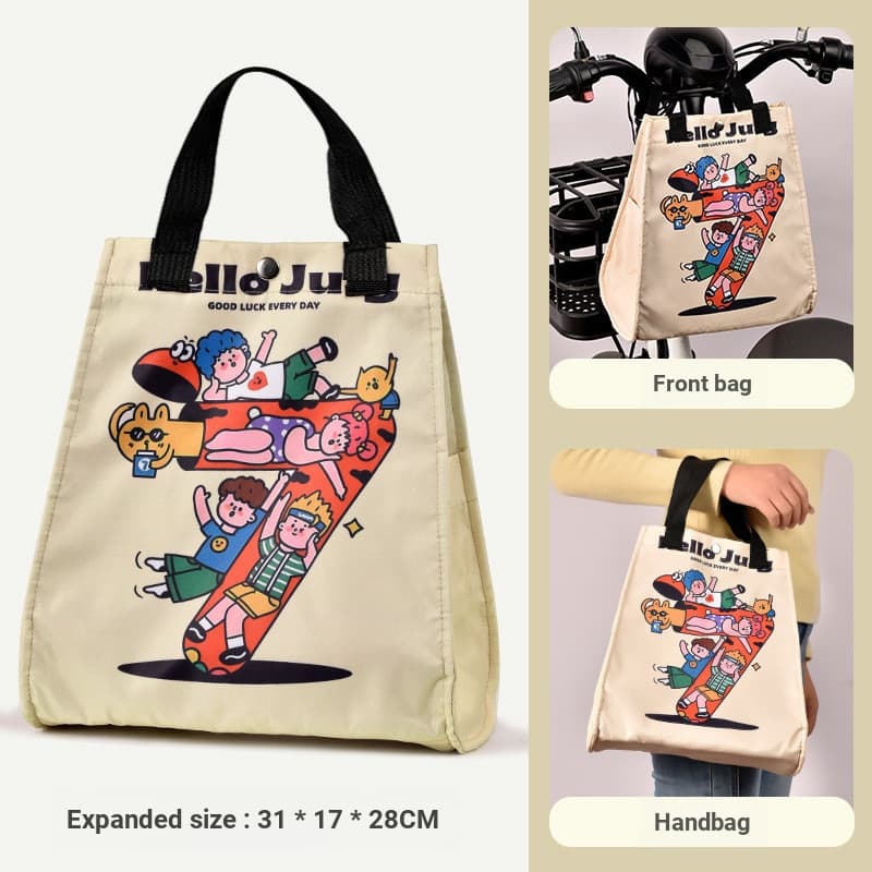 Saco de veículo elétrico bicicleta dos desenhos animados saco veículo elétrico guarda-chuva capa de chuva copo de água s