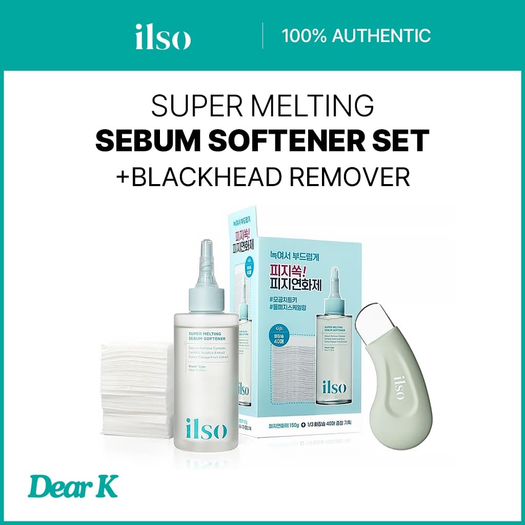 [ILSO] Removedor de Cravos e Sebo + Softener de Poros 150ml Super Melting Sebum Softener