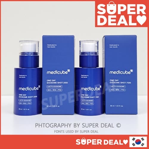 [Enviado da Coreia] Medicube Zero One Day Exosome Reedle Shot 2000, 7500 PPM Ampoule 30ml