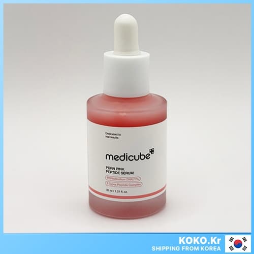 Medicube PDRN Pink Peptide Serum 30ml/50ml Recarga (Sem Caixa) Com Brindes