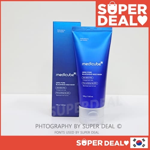 [Ready Stock] Medicube Zero Pore Blackhead Mud Mask 100g Skin Cooling & Tightening