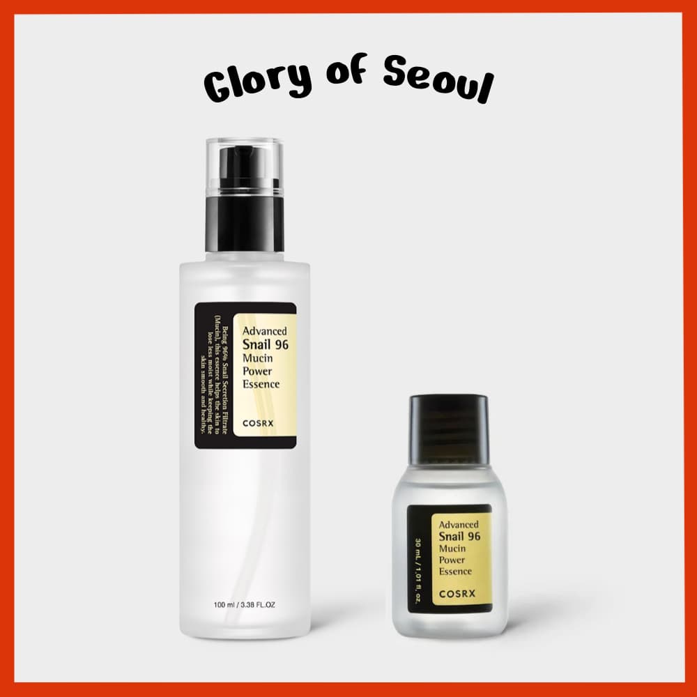 COSRX Snail Mucin 96% Power Repairing Essence 30ml, 100ml