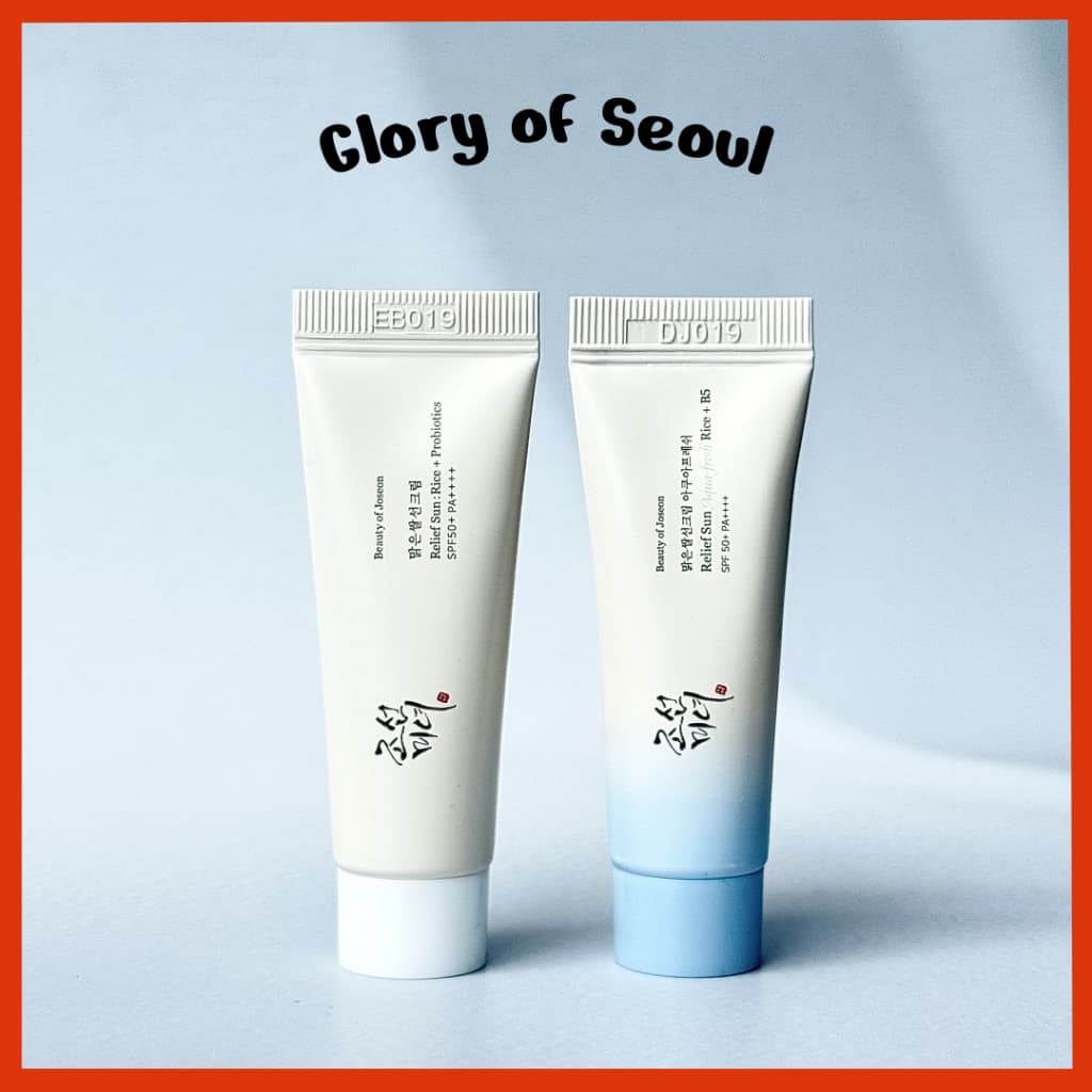 [MINI] BEAUTY OF JOSEON Sunscreen 10ml / 2 options