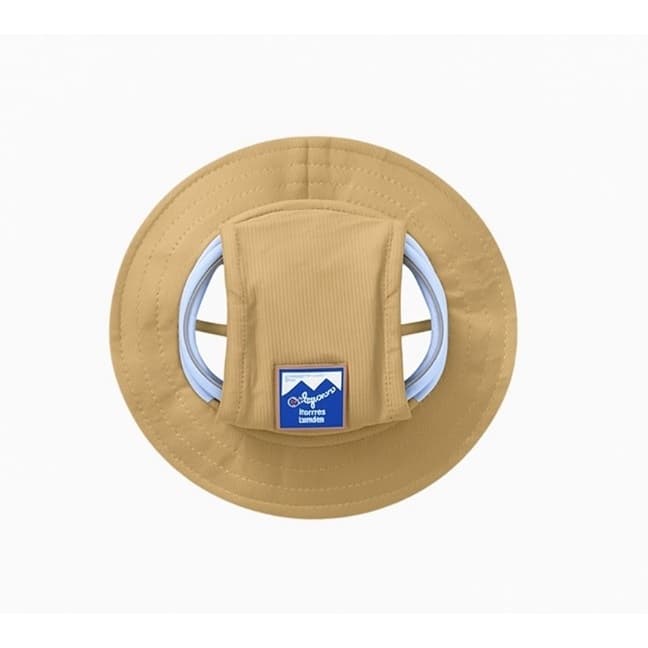 Mantenha Seu Filhote De Cachorro Fresco E Elegante O Verão ! Este Chapéu De Balde De Resfriamento Respirável Com Almofad