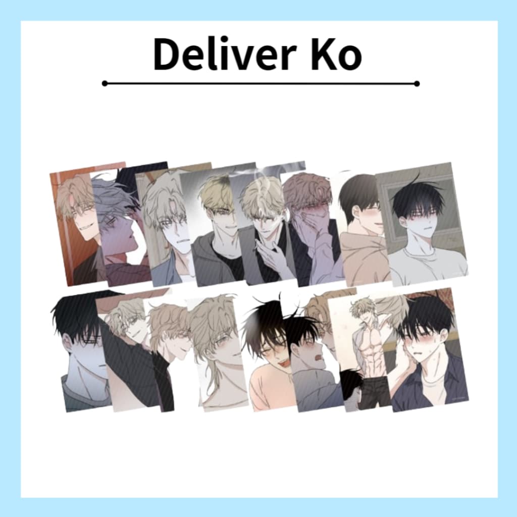 [Mercadorias Oficiais] ! Apenas 1 Em Estoque < Maré Baixa Crepúsculo > Conjunto De Cartões Postais lezhin webtoon