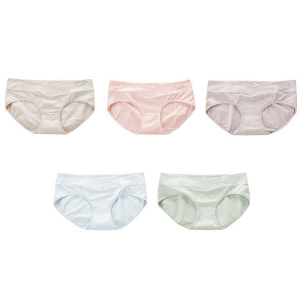 Calcinha Maternidade Conjunto De 5 Peças Com 5 Cores