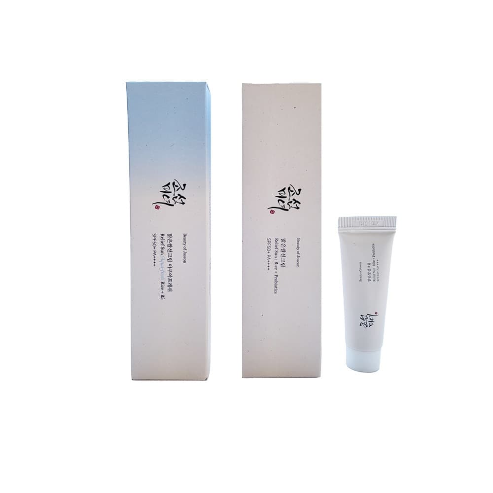 BEAUTY OF JOSEON Relief Sun: Rice + Probiotics (SPF50+ PA++++) 10ml,50ml/Aqua sun 50ml
