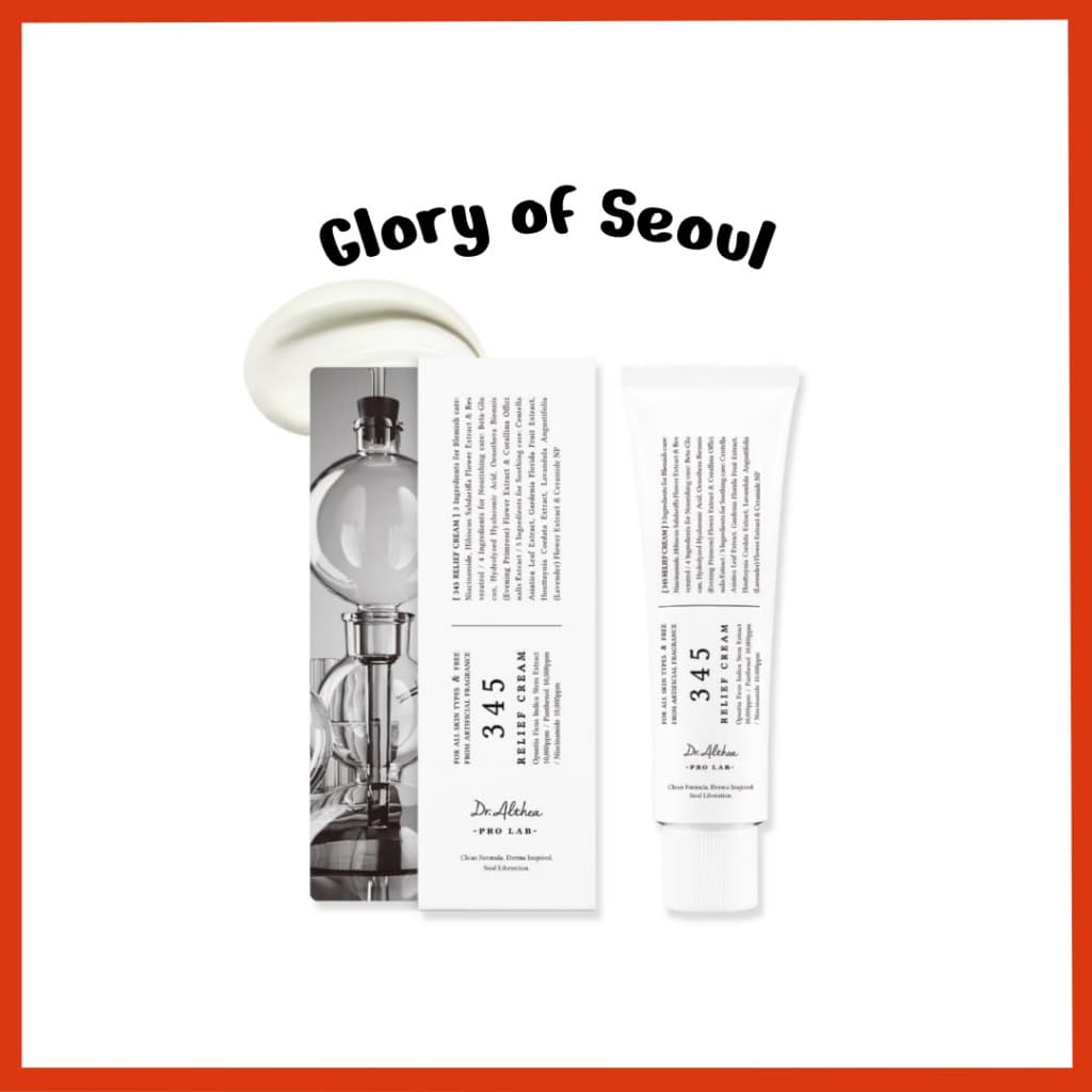 [Dr.Althea] 345 Relief Cream, 50mL - Lightweight Post-Acne Care